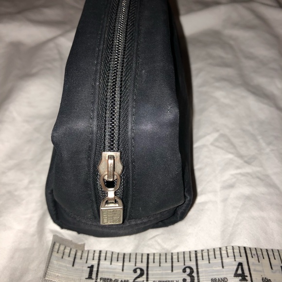 Small Black Saks Fifth cosmetic bag - Picture 2 of 6